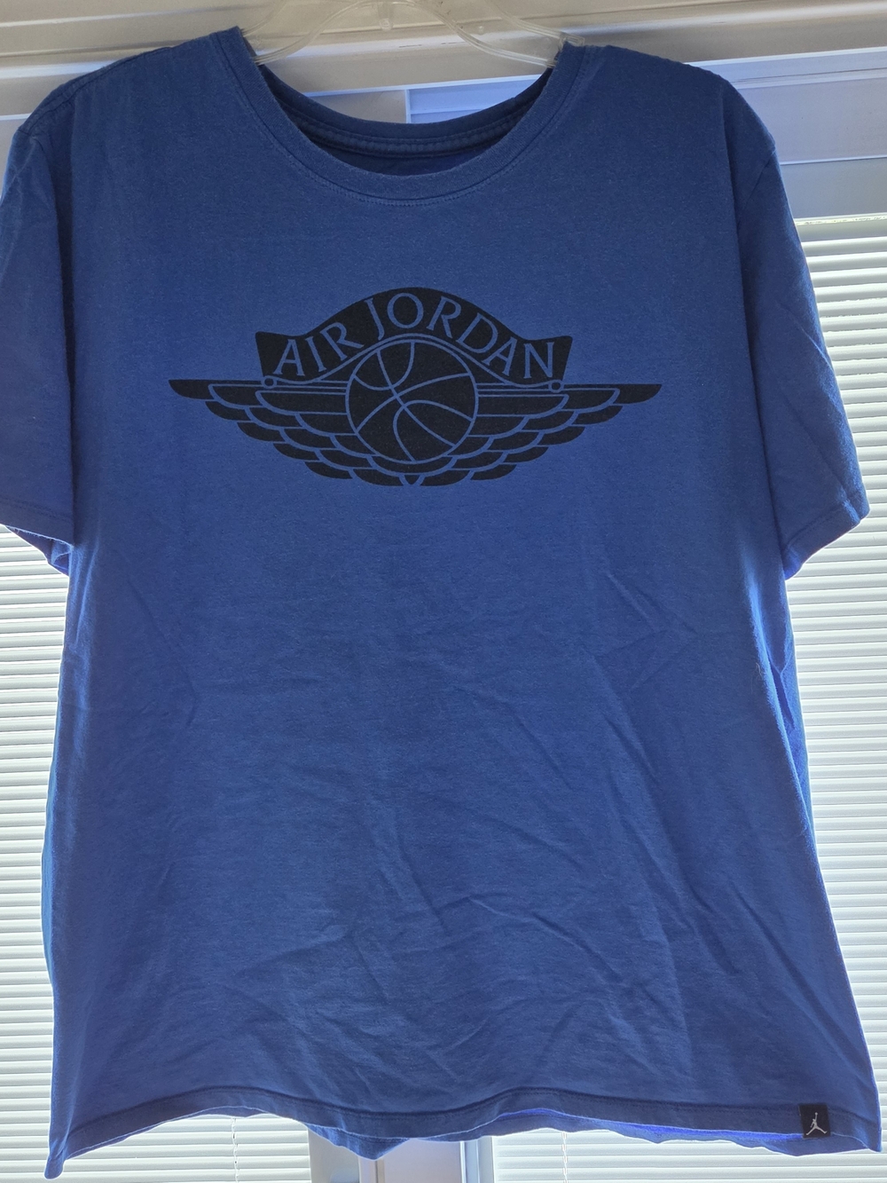 Jordan Men's Blue Graphic Logo T-Shirt XL